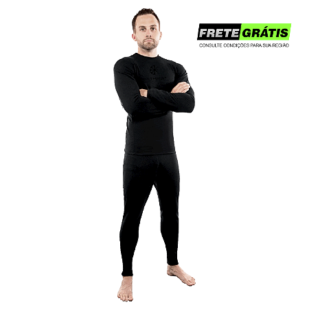 Roupa Térmica Frio Intenso Extreme Thermo Unissex Calça Flanelada + Blusa Flanelada