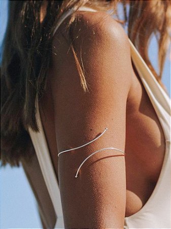 Bracelete Para Bíceps Prata 925