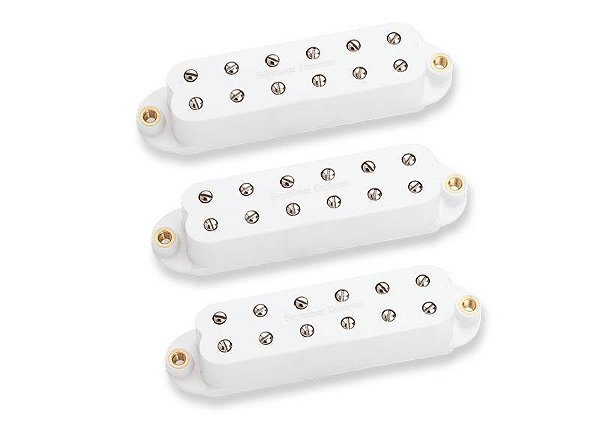 Set de Captadores Seymour Duncan Little '78 Strat White