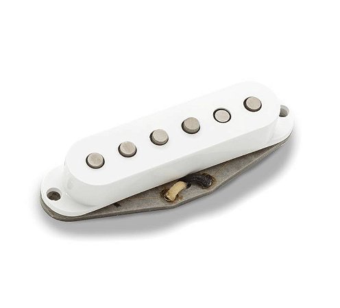Captador Seymour Duncan Antiquity II™ Surfer Strat – Neck Pickup (White Cover, Unaged)