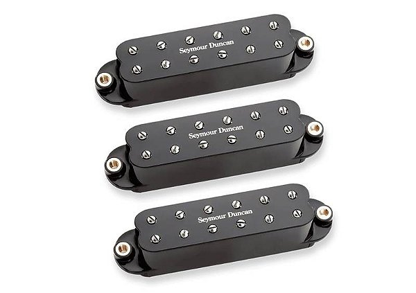 Captadores Seymour Duncan Little '78 Strat Preto Set