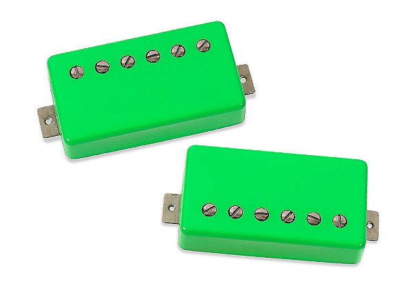 Captador (Set) Seymour Duncan SH-4 JB / SH-2n Jazz – Lime Green Cover
