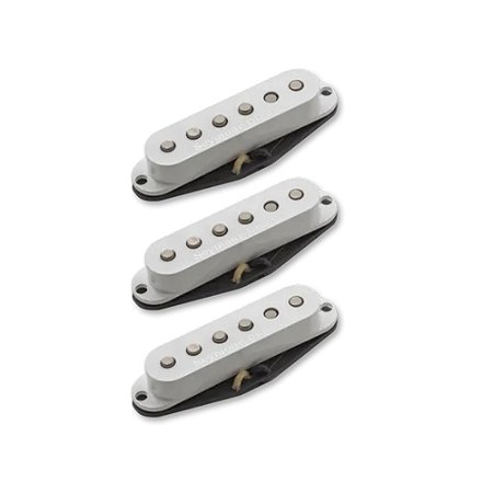 Captador (Set) Seymour Duncan Alnico II Pro Staggered Strat, Braço, Meio e Ponte, Branco