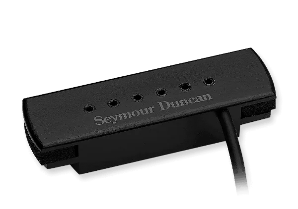 Captador Seymour Duncan Violão Woody Sa-3xl Ajustável, Preto