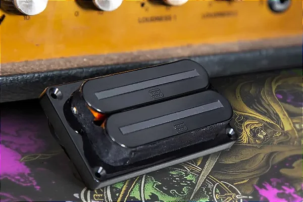 Captadores Seymour Duncan Set Slug Rail Humbucker Preto (Set)