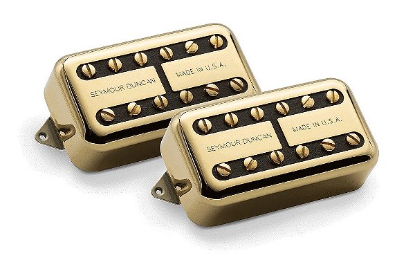 Captador Seymour Duncan (Par) Psyclone Humbucker Dourado