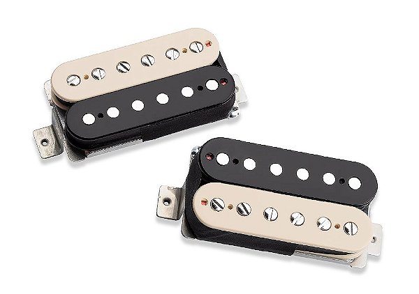 Captador (set) Seymour Duncan 50th Anniversary JB/Jazz Limited Edition — Zebra