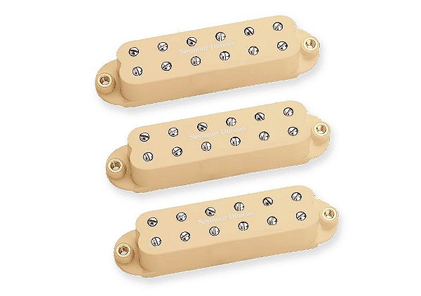 Captadores Seymour Duncan Little '78 Strat Creme Set