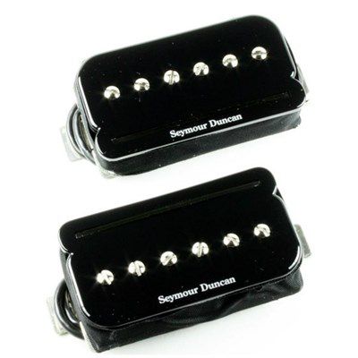 Captadores (Par) Guitarra SHPR-1s P-Rails Set, Preto