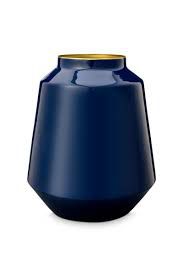 Vaso de Metal 29 cm Azul Royal - Pip Studio