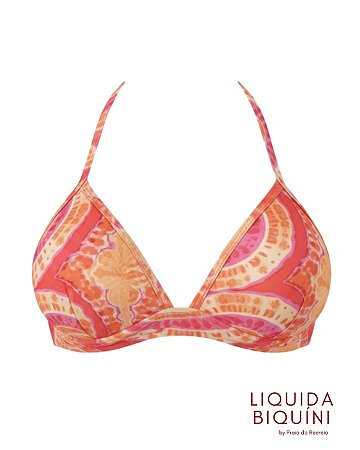 Biquíni Sunquiní Frente Única Estampa Tai Dai Tropical