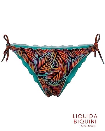 Calcinha Dupla Face Bruna Marquezine Estampa Fogo