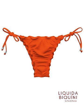 Calcinha Bruna Marquezine Laranja