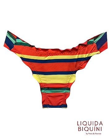 Calcinha Americana Estampas Listras