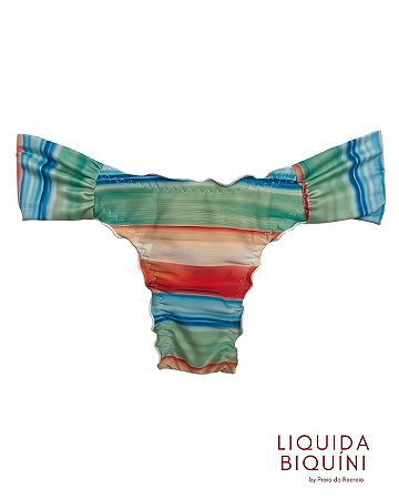 Calcinha Ripple Leque Vip Listrado