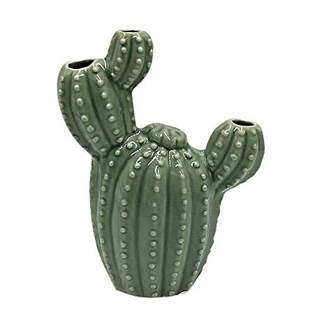 Mini Vaso Decorativo Cactus Verde - Urban