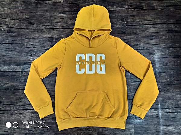 cdg moletom com capuzs