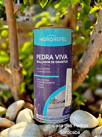 PEDRA VIVA REALÇADOR DE GRANITOS 900 ml - R$ 195,00 Lata