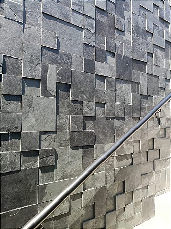 Ardósia Black 3 Tamanhos: 10 x 10, 10 x 20 e 20 x 20 cm - R$ 99,00 m²