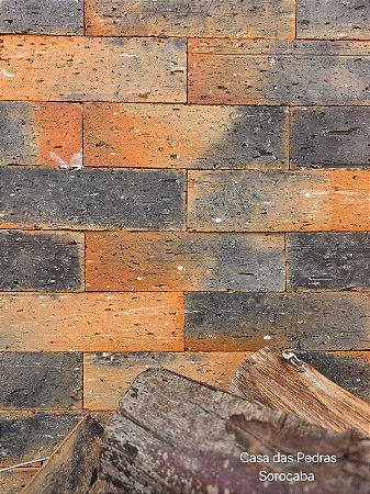 Brick Black (Tijolinho) 22,5 x 7x1,5cm