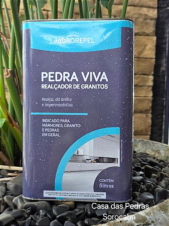 PEDRA VIVA 5 litros R$650,00