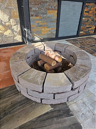 BASALTO FOGO DE CHÃO PEÇA R$75,00