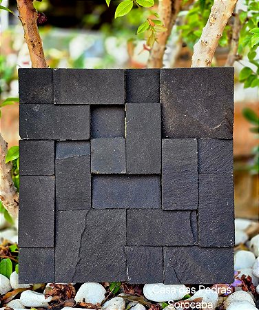 Basalto Black Mosaico (Placa) 30 x 30 cm - R$ 265,00 m²