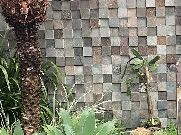 Basalto Cinza Vulcano 10 x 10 cm  - R$ 205,00 m²