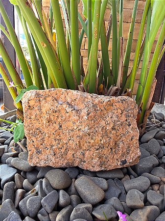 Paralelepípedo de Granito Rosado - R$ 6,50 Peça