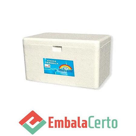 CAIXA TÉRMICA DE ISOPOR 5L