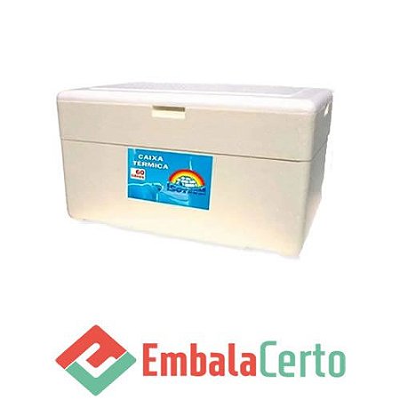 CAIXA TÉRMICA DE ISOPOR 60L