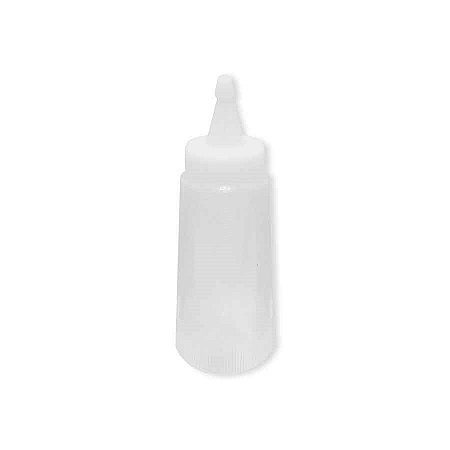 BISNAGA PLÁSTICA TRANSPARENTE PARA MAIONESE 200ML