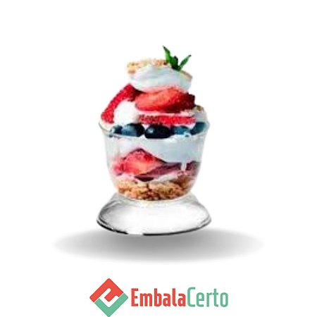 POTE MIX ACRÍLICO P/ SOBREMESA DE 180ML CRISTAL