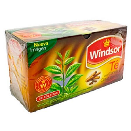 Chá Windsor Canela E Cravo Original Boliviano Caixa com 20 unidades