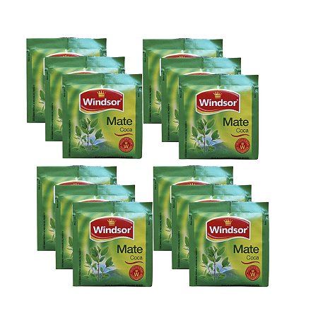 Chá Windsor "Mate de Coca" Boliviano - 12 unidades
