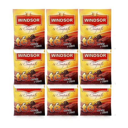 Chá Windsor "Té con Canela y clavo" Boliviano - 12 unidades