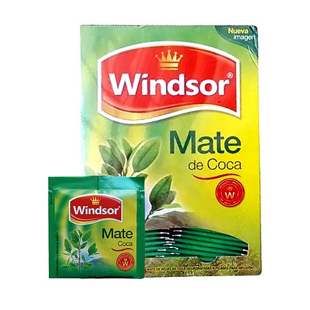 Chá Windsor "Mate de Coca" Boliviano - 24 unidades