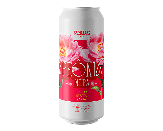 Peônia - NEIPA com Idaho 7, Strata e Zappa