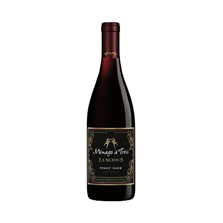 Vinho Menage à Trois Luscious Pinot Noir California 750ml