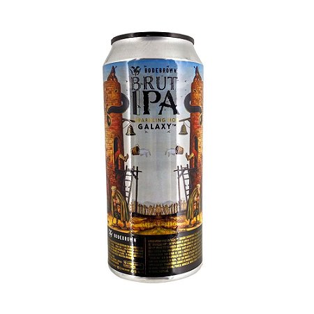 Cerveja Bodebrown Brut Ipa Galaxy Lata 473ml