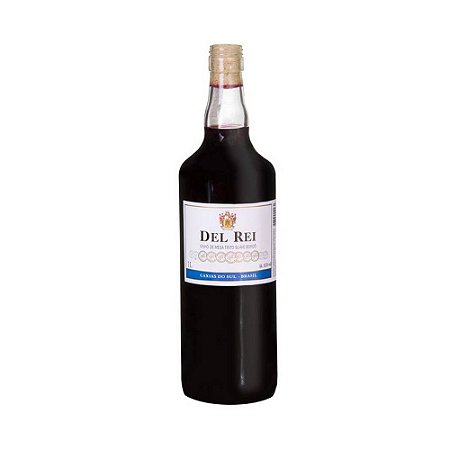 Vinho Colonial Del Rei Tinto Suave Bordo 1 L