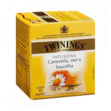 Chá Twinings Camomila Mel e Baunilha 15g