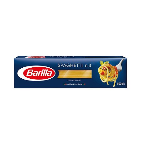 Massa Barilla Spaghettini N3 500g