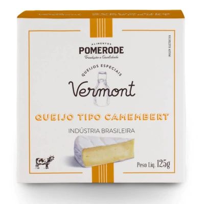 Queijo Tipo Camembert Vermont Pomerode 125g