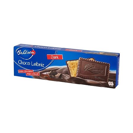 Biscoito Bahlsen Choco Leibniz Dark 125g
