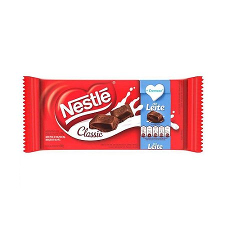 Chocolate Nestle ao leite Classic 90g