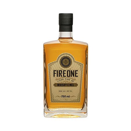 Licor Fino de Whisky Fire One Mel 750ml