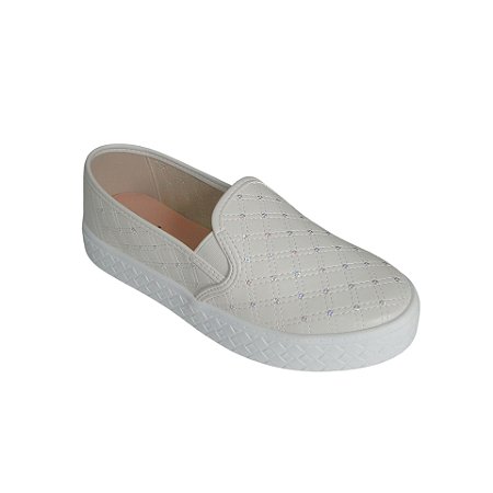 Tênis Slip On Flatform Feminino Moleca 5712.323