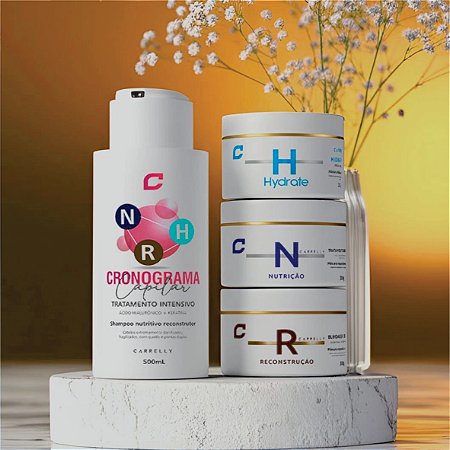 Cronograma Capilar NOVO - (Hidratação, Nutrição e Reconstrução)