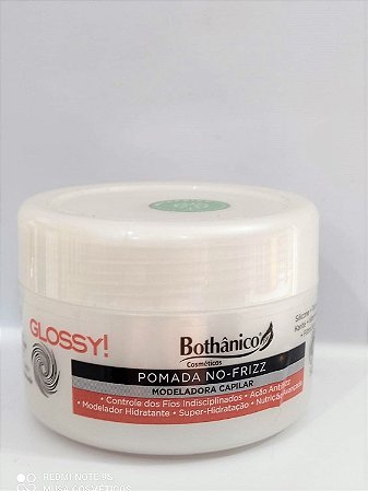 BOTHANICO HAIR POMADA ANTI FRIZZ C/ FILTRO SOLAR 50gr